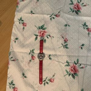 I Love Lucy Watch.  Heart shaped. Pink.